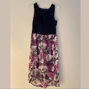 Maurice’s High Low Floral & Lace dress